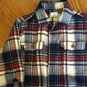J. Crew flannel shirt. 4-5